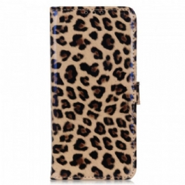 Flipové Pouzdro Na Honor 50 Pro Pro Simple Leopard