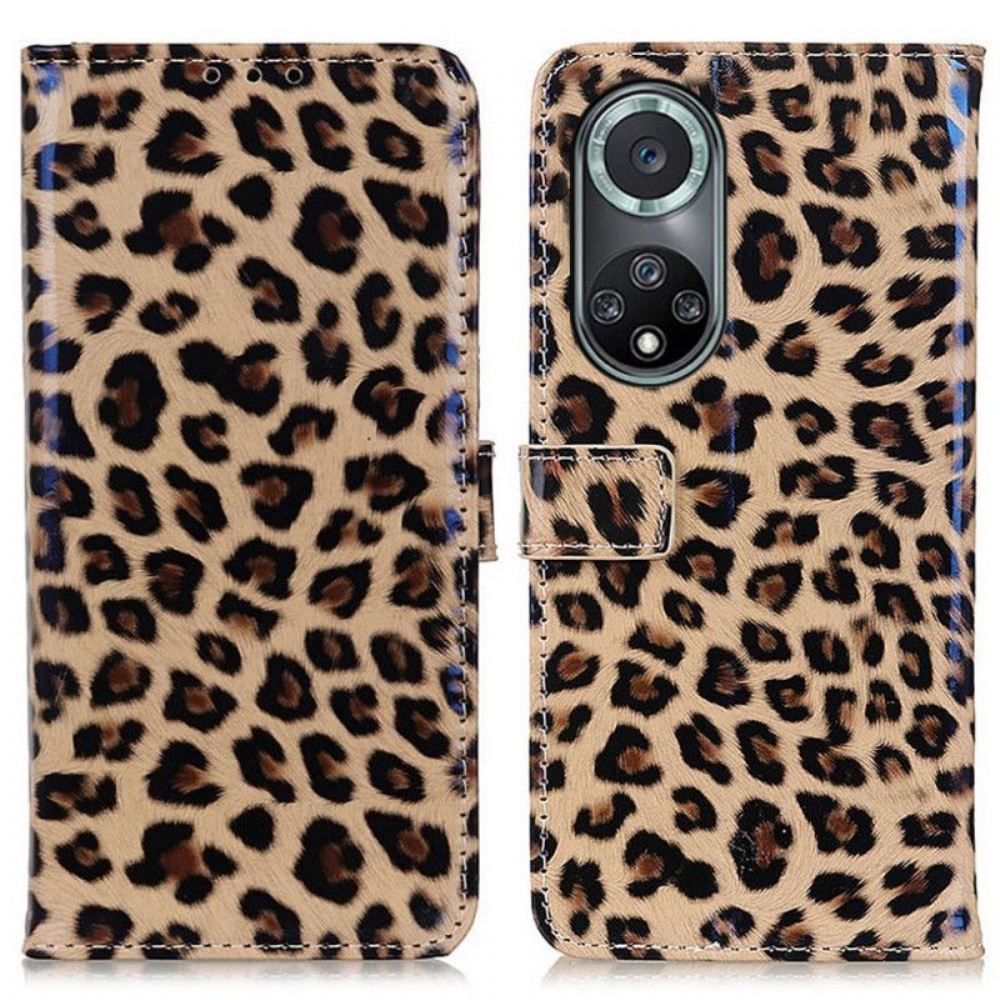 Flipové Pouzdro Na Honor 50 Pro Pro Simple Leopard