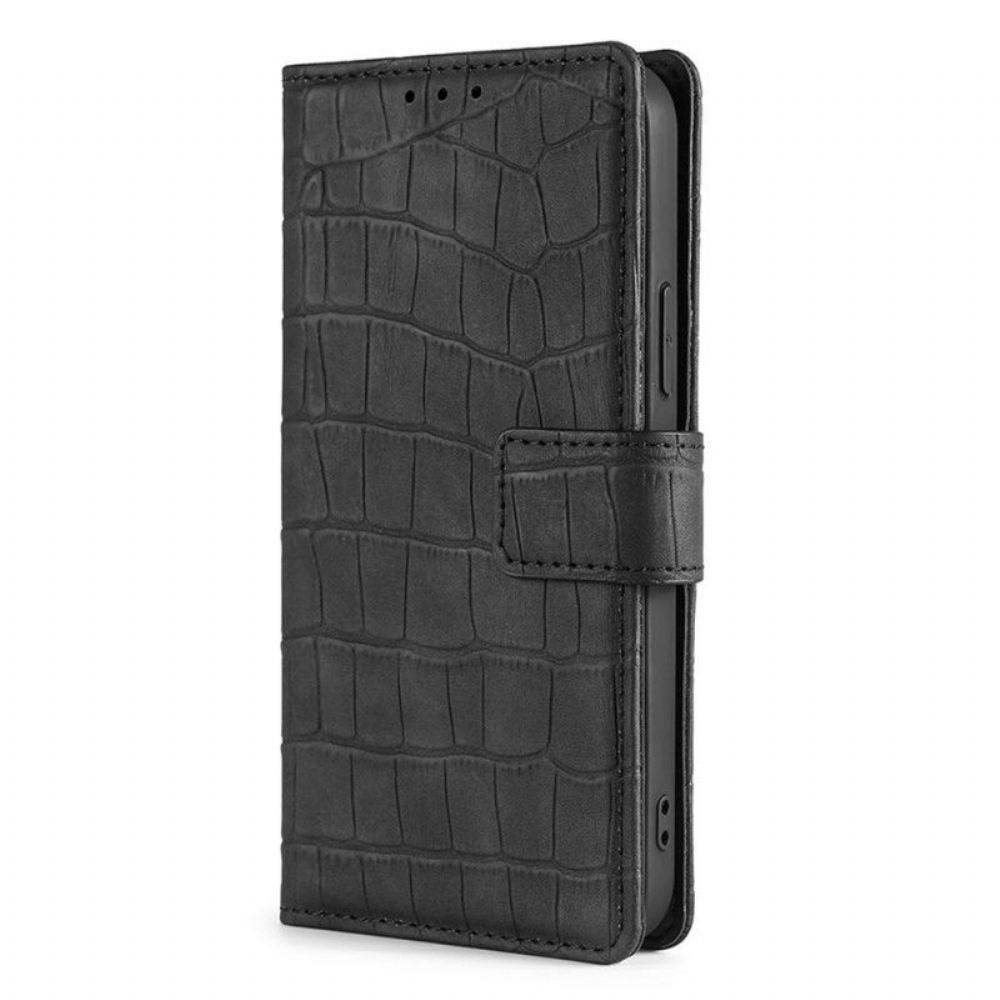 Flipové Pouzdro Na Honor 50 Pro Pro Skin-touch Crocodile