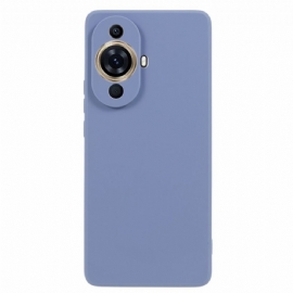 Kryt Huawei Nova 12s Silikonový Rovný Okraj