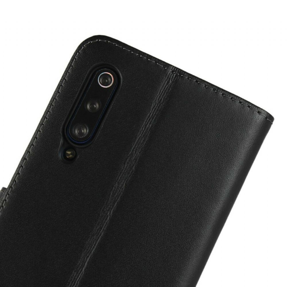 Flipové Pouzdro Na Xiaomi Mi 9 Pravá Kůže Více