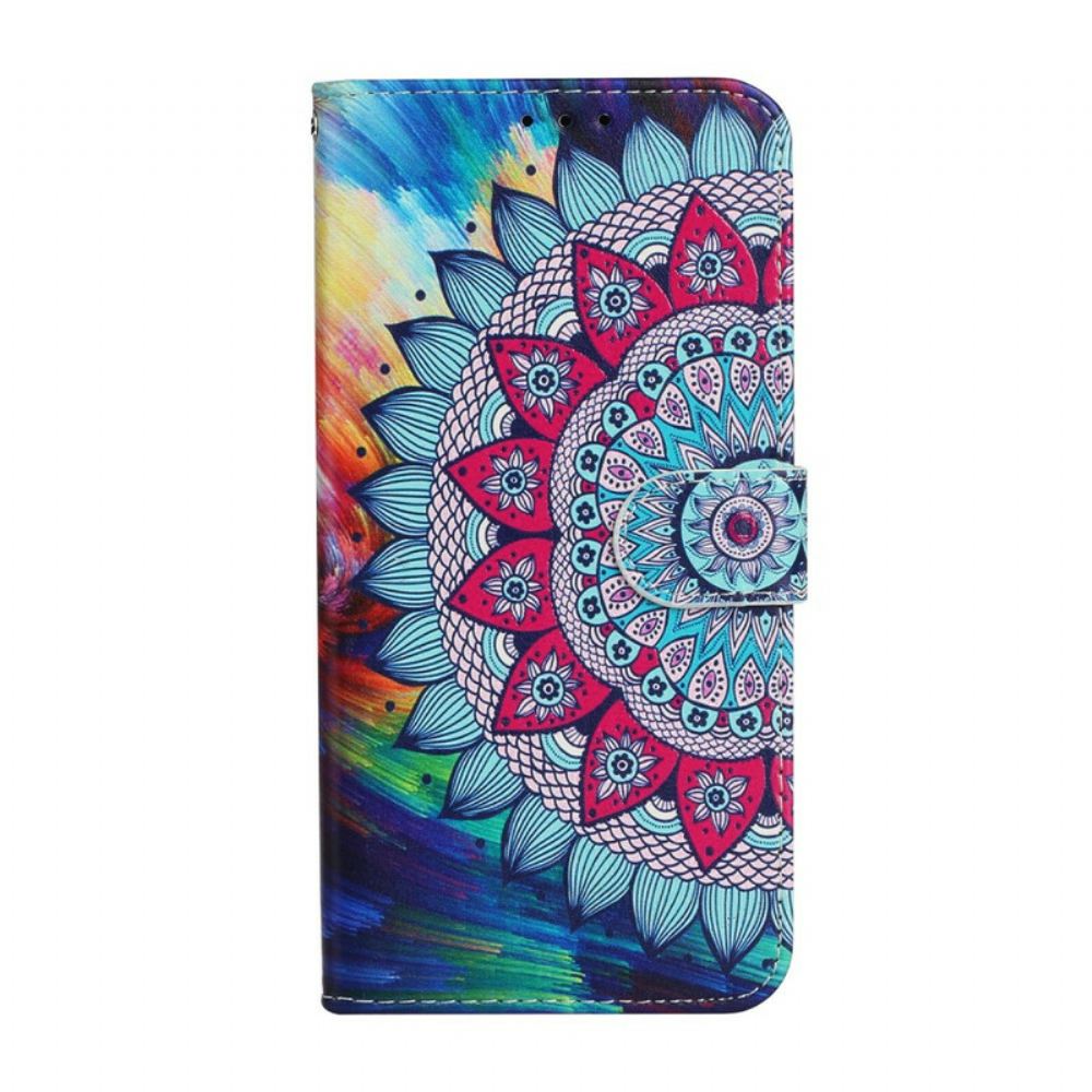 Flipové Pouzdro Na iPhone 13 Mini Ultra Barevná Mandala