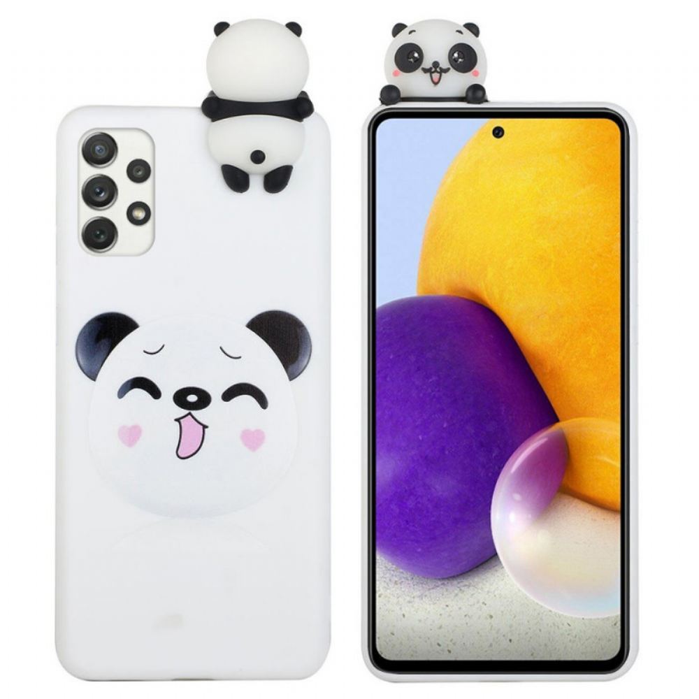 Kryt Na Samsung Galaxy A33 5G Panda Fun 3d