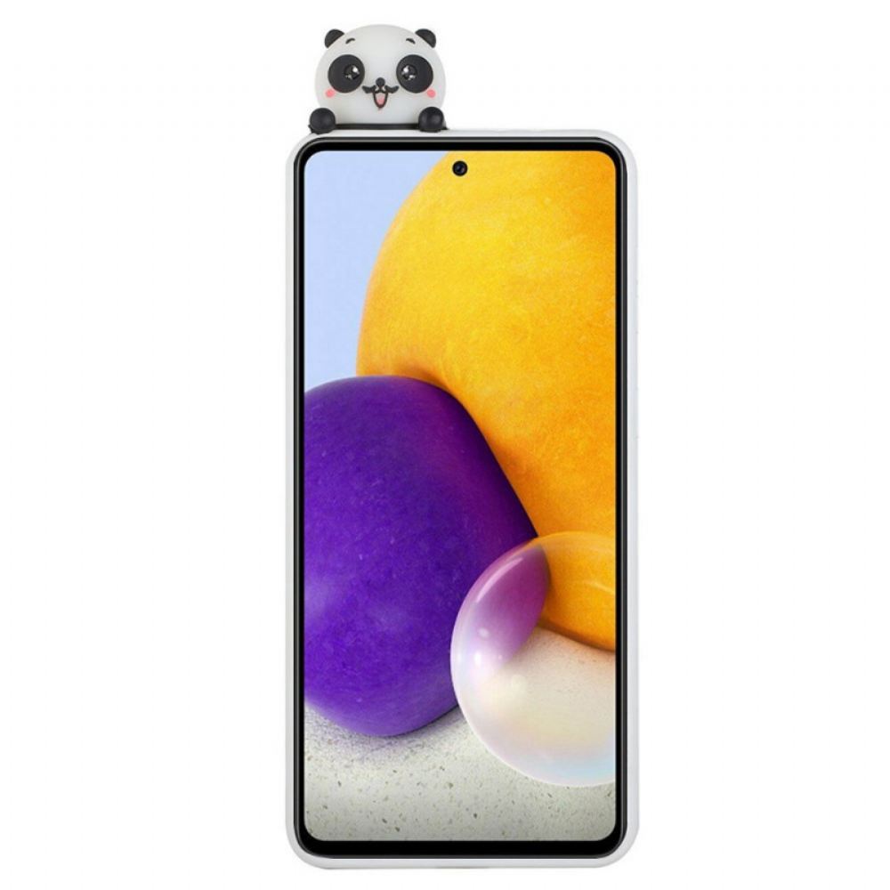 Kryt Na Samsung Galaxy A33 5G Panda Fun 3d