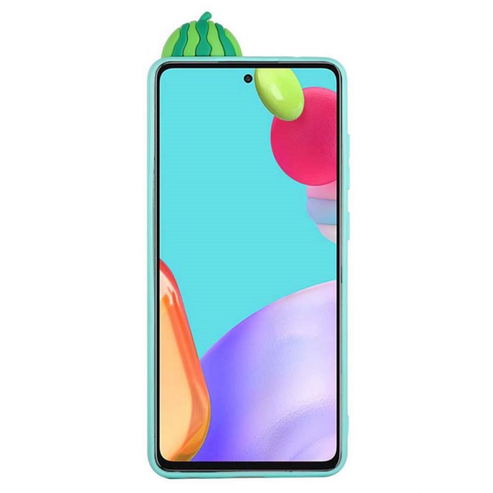 Kryty Na Mobil Na Samsung Galaxy A33 5G Vodní Meloun 3d