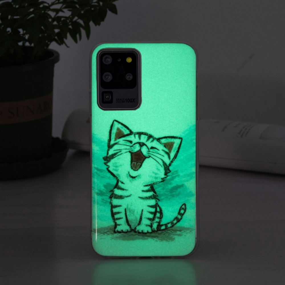 Kryt Na Samsung Galaxy S20 Ultra Fluorescenční Kat