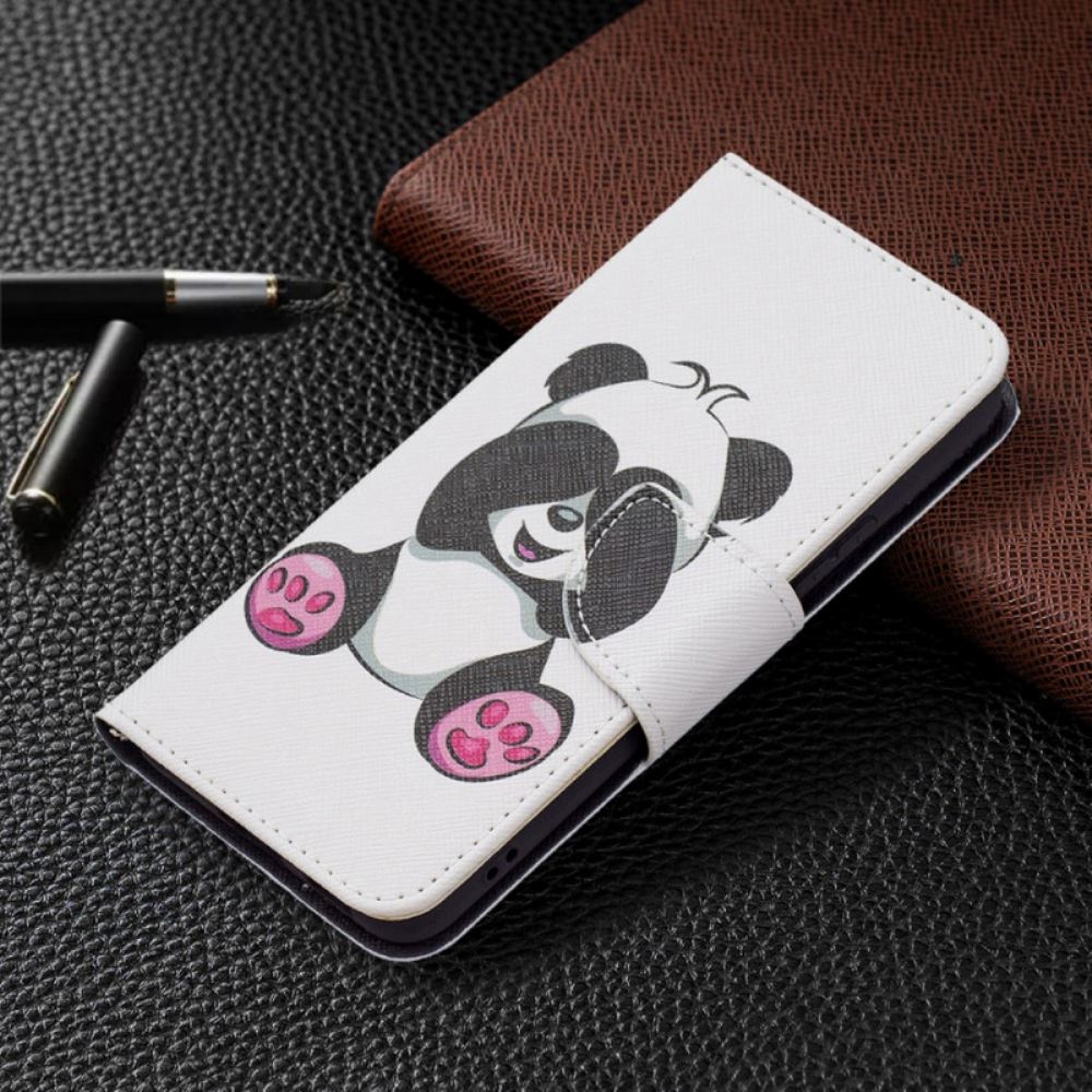 Flipové Pouzdro Na Samsung Galaxy S22 5G Panda Zábava