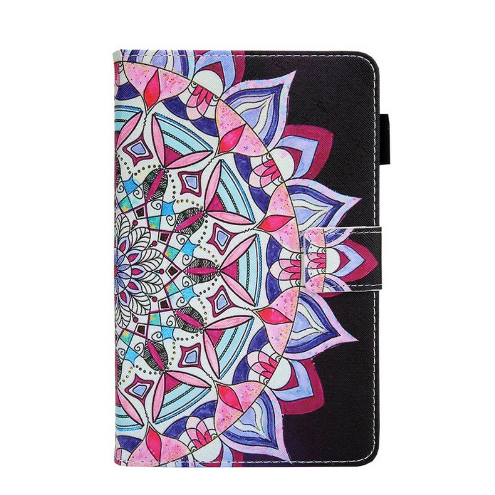 Flipové Pouzdro Na Samsung Galaxy Tab A7 Lite Grafická Mandala