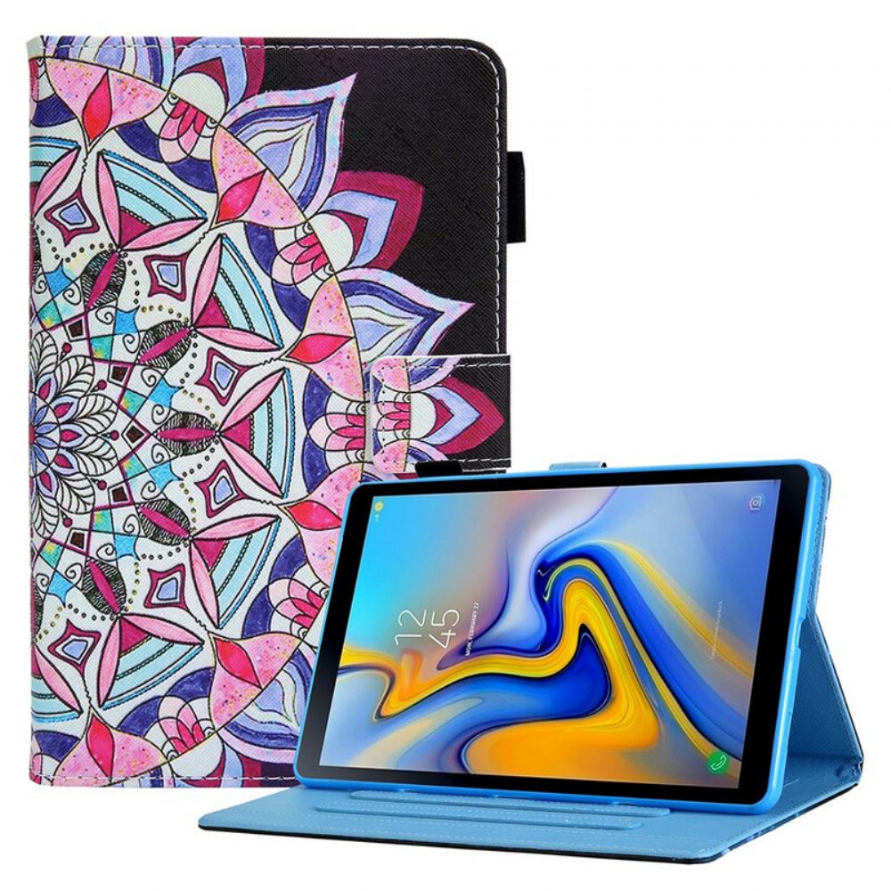 Flipové Pouzdro Na Samsung Galaxy Tab A7 Lite Grafická Mandala