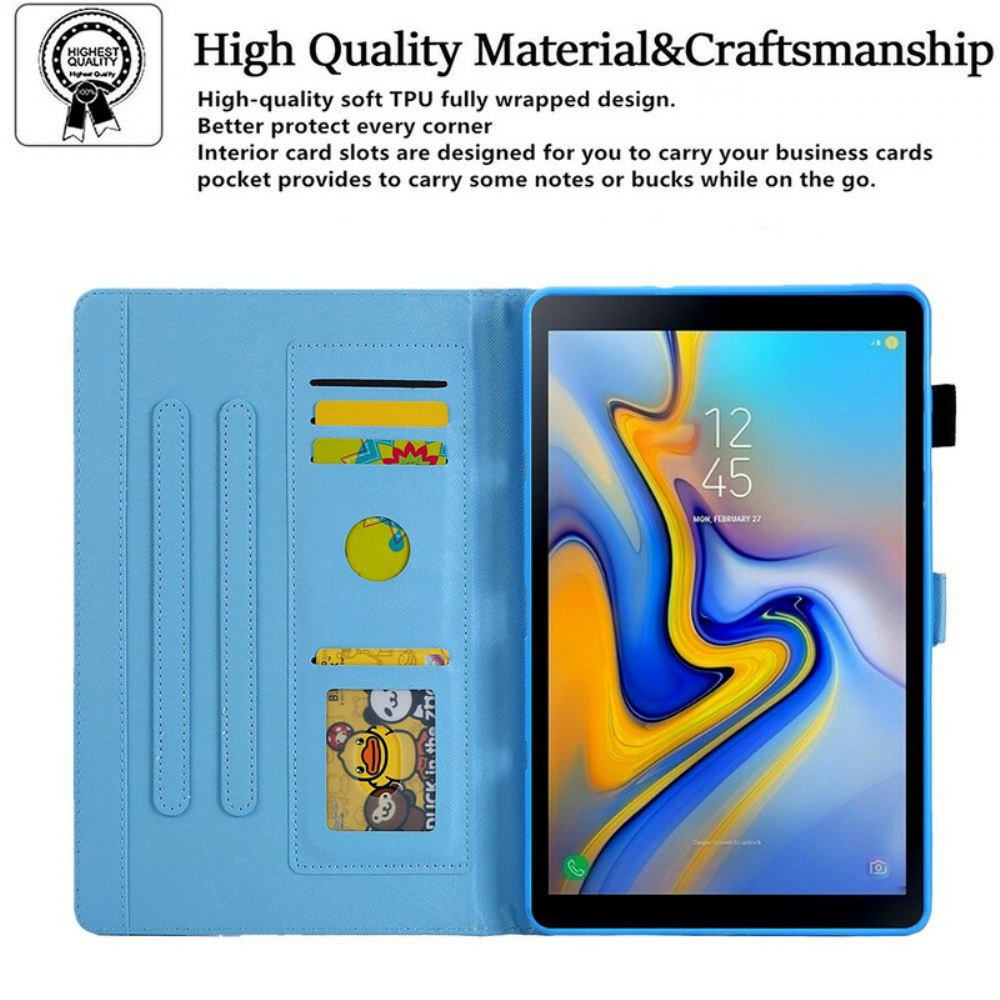 Flipové Pouzdro Na Samsung Galaxy Tab A7 Lite Grafická Mandala