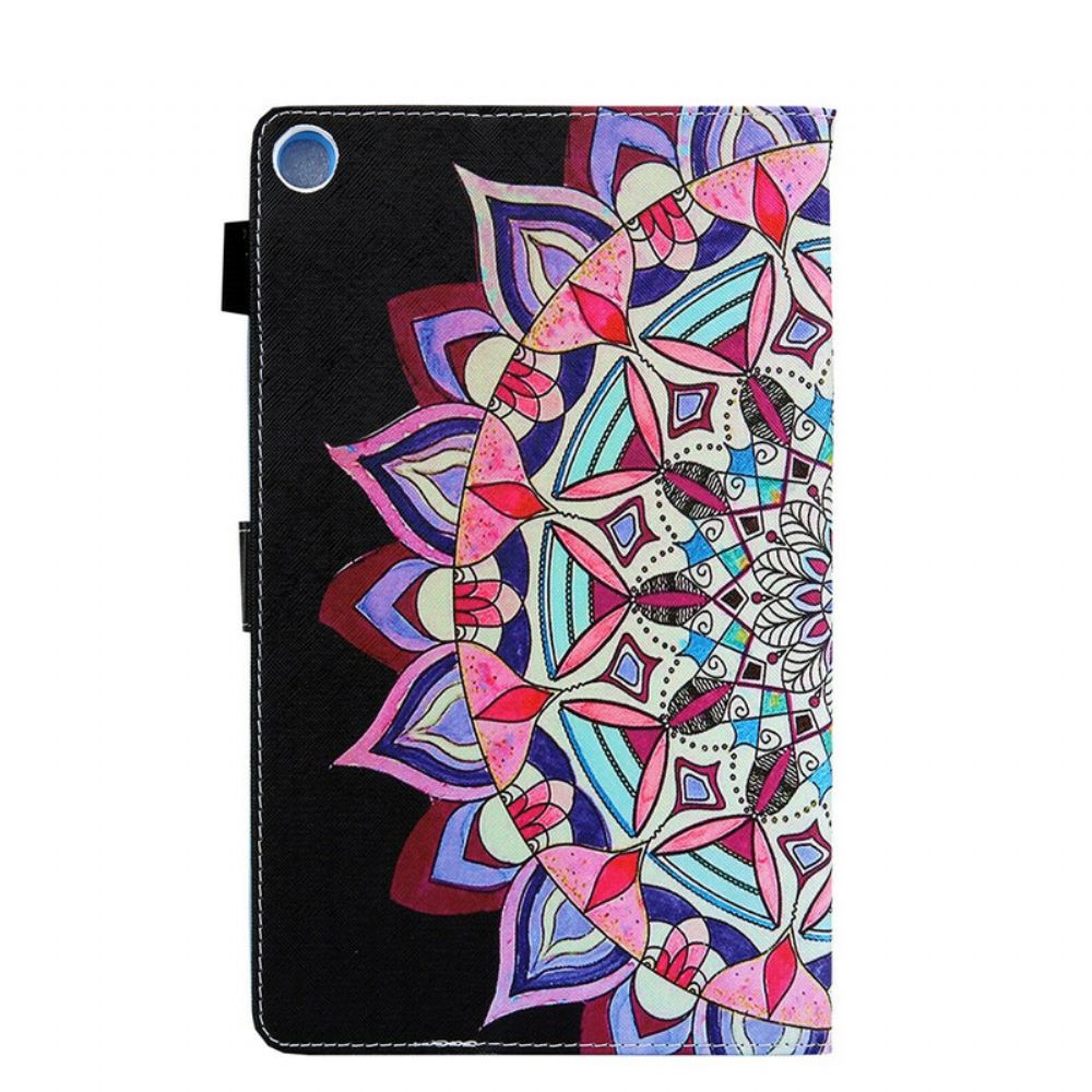 Flipové Pouzdro Na Samsung Galaxy Tab A7 Lite Grafická Mandala