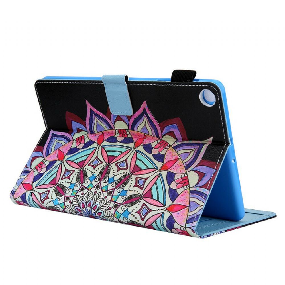 Flipové Pouzdro Na Samsung Galaxy Tab A7 Lite Grafická Mandala