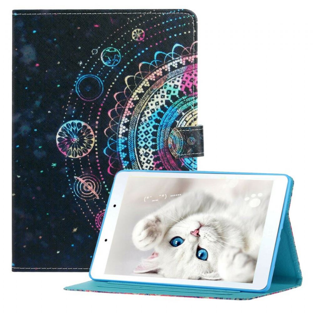 Flipové Pouzdro Na Samsung Galaxy Tab A7 Lite Série Umění Mandala