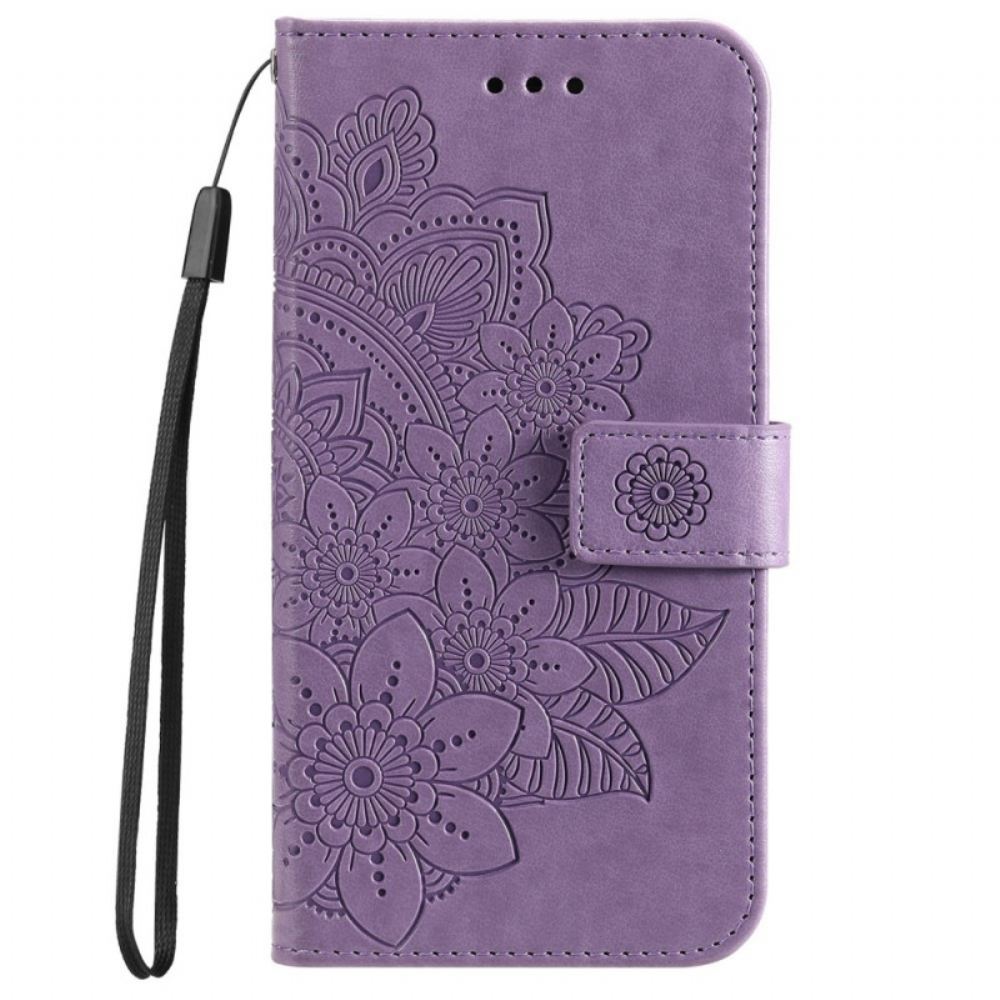 Flipové Pouzdro Na Samsung Galaxy A53 5G Květinová Mandala