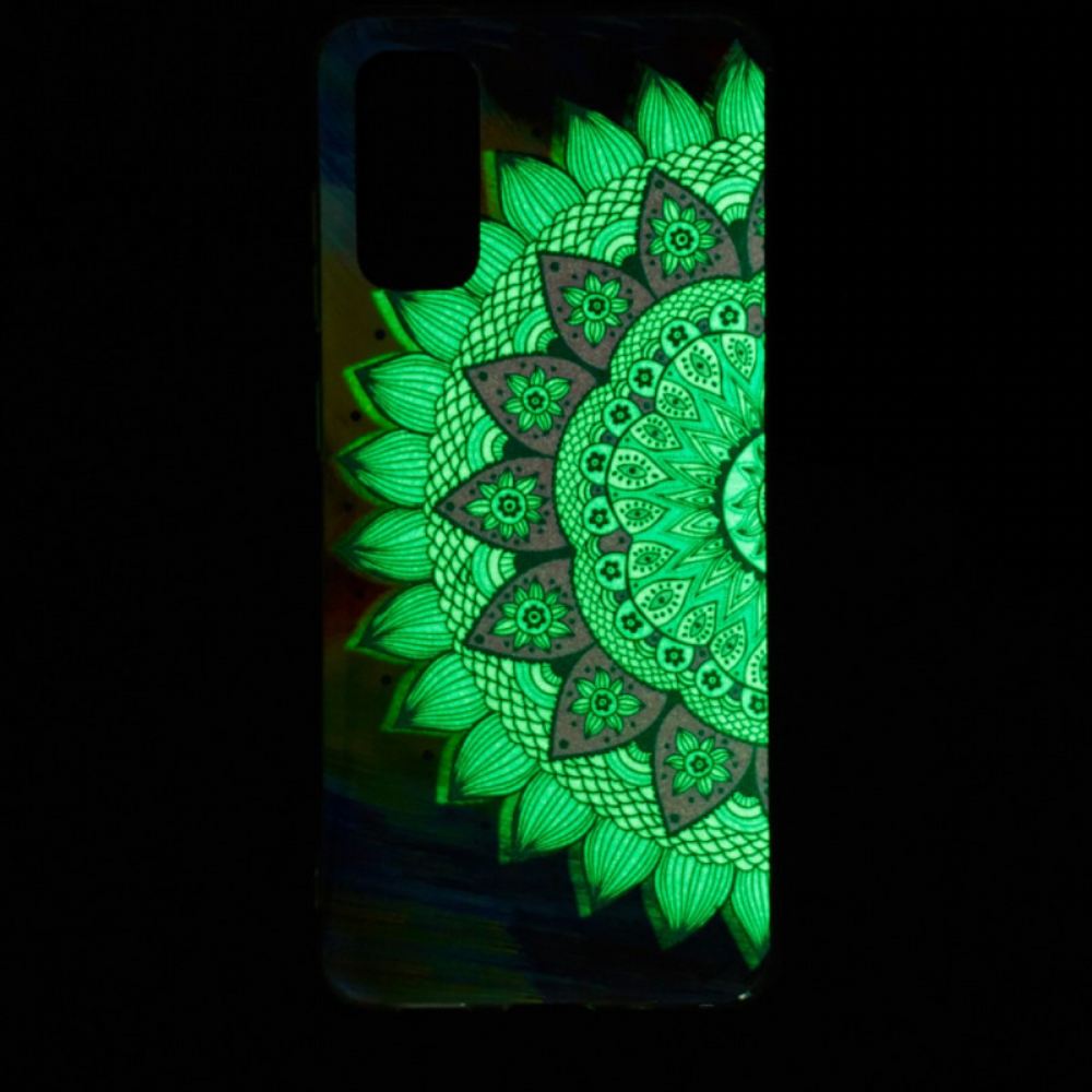 Kryt Na Samsung Galaxy A53 5G Fluorescenční Barevná Mandala