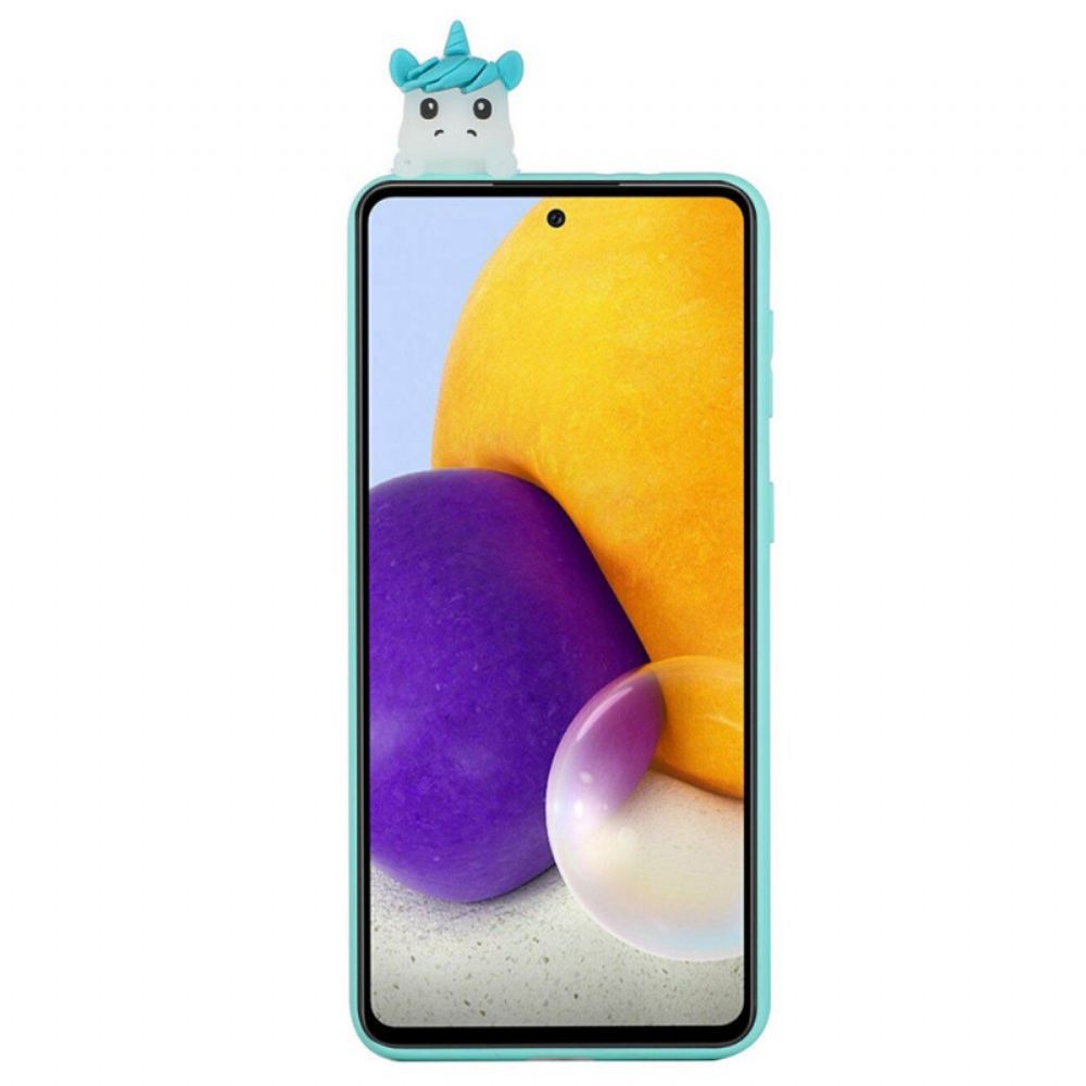 Kryt Na Samsung Galaxy A53 5G Jednorožec Fun 3d