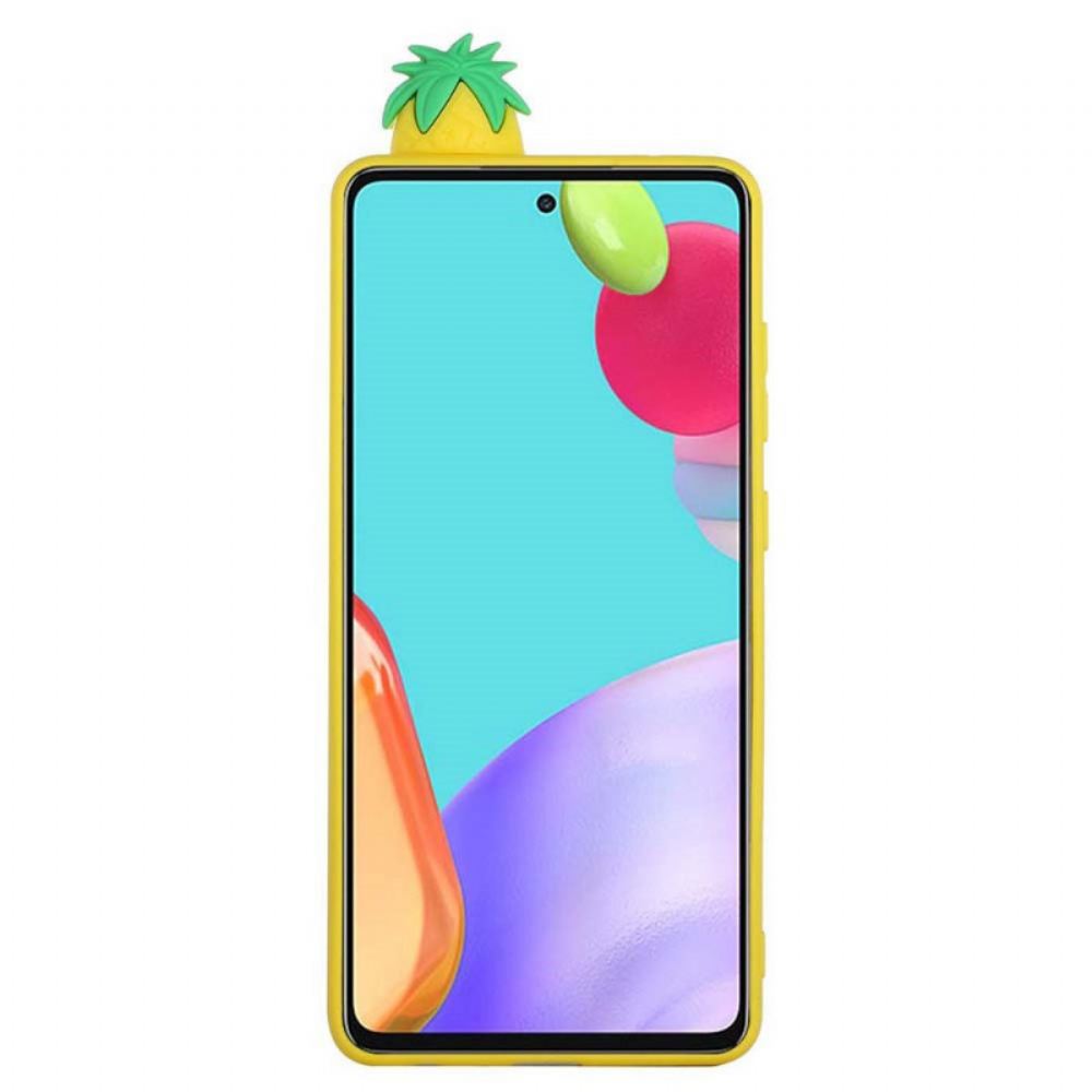 Kryty Na Mobil Na Samsung Galaxy A53 5G Ananas 3d