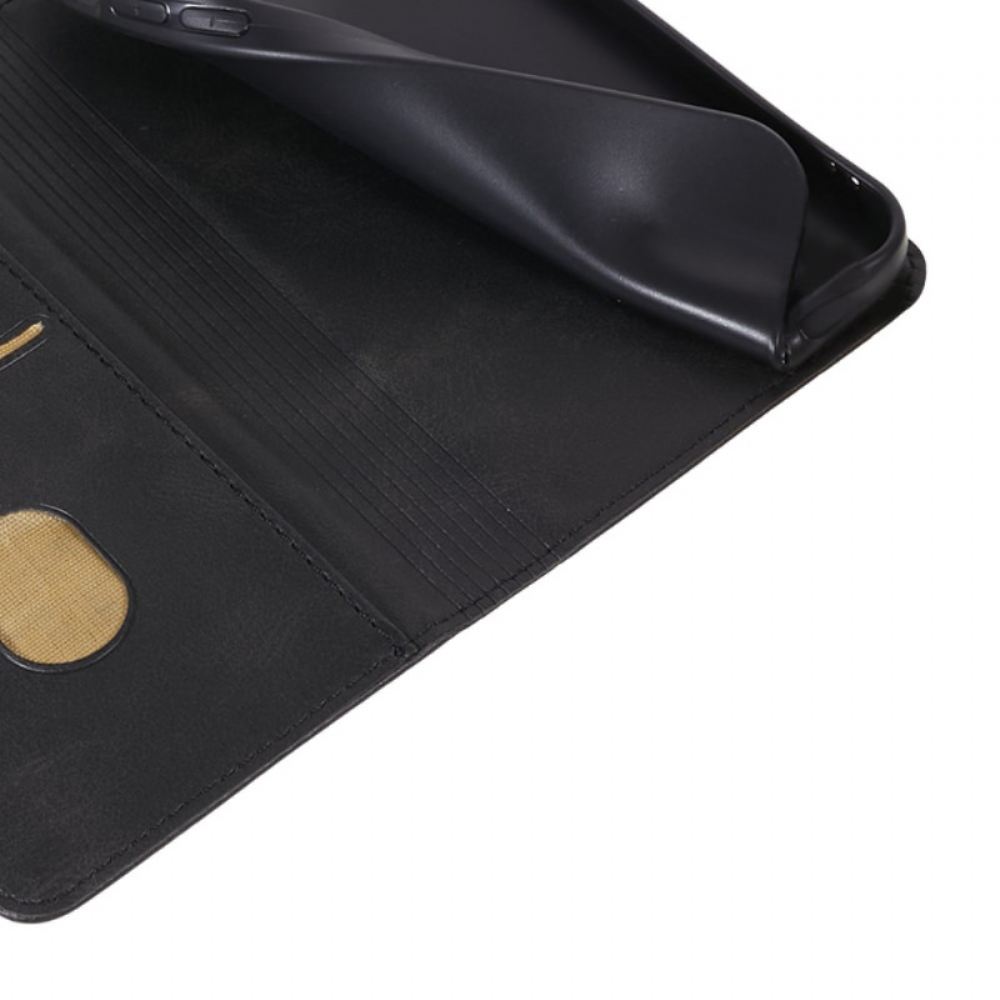 Kožené Pouzdro Folio Xiaomi 14t Pro Imitace Kůže