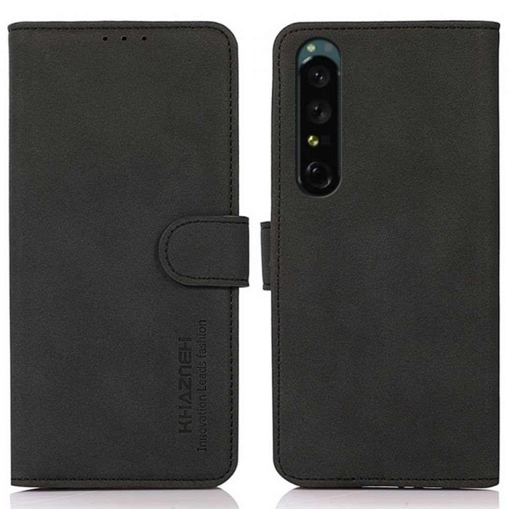 Flipové Pouzdro Na Sony Xperia 1 IV Klasický Styl Khazneh