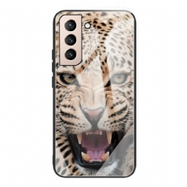 Kryt Na Samsung Galaxy S21 FE Tvrzené Sklo Leopard