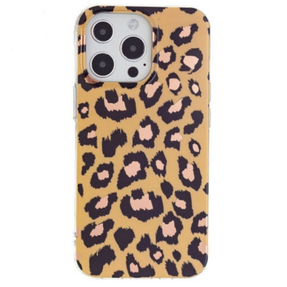 Kryt Na iPhone 15 Pro Max Leopardí Vzor