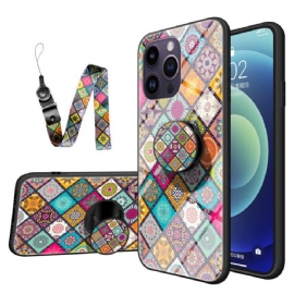 Kryt Na iPhone 15 Pro Max Patchwork