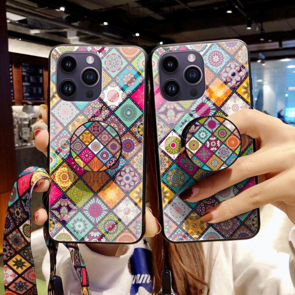 Kryt Na iPhone 15 Pro Max Patchwork