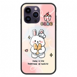 Kryty Na Mobil Na iPhone 15 Pro Max Tvrzené Sklo Happy Rabbit