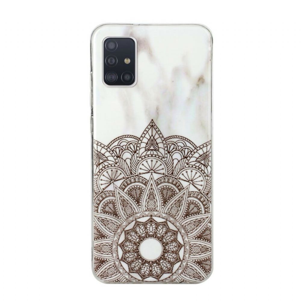 Kryt Na Samsung Galaxy A51 5G Mramorová Mandala