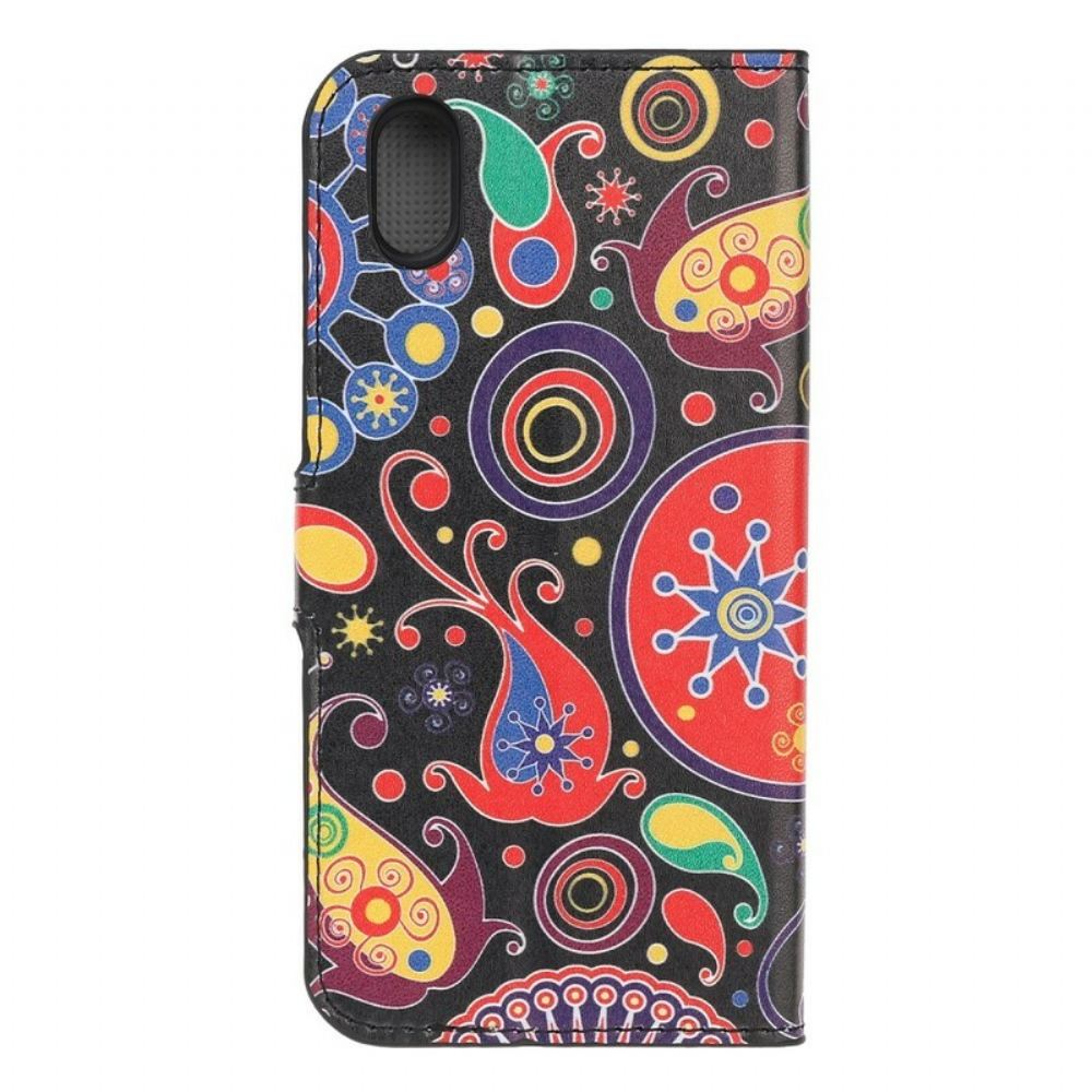 Kožené Pouzdro Na / Honor 8S Galaxy Design