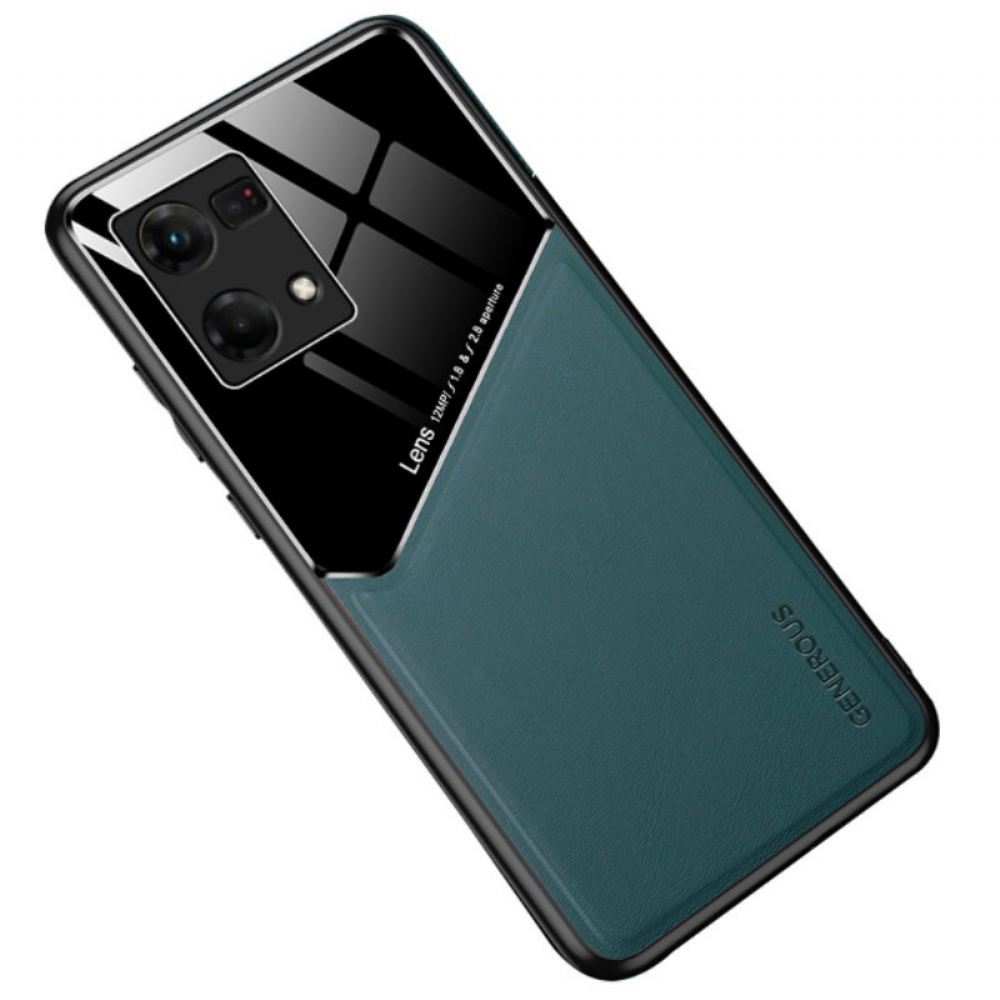 Kryt Na Oppo Reno 7 Prémiová Umělá Kůže