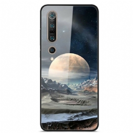 Kryty Na Mobil Na Xiaomi Mi 10 / 10 Pro Tvrzené Sklo Space Moon