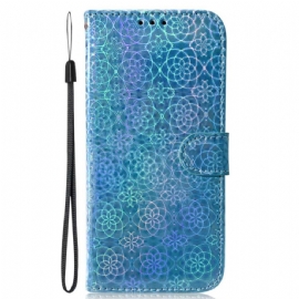 Kožený Kryt Samsung Galaxy S24 5g Strappy Disco