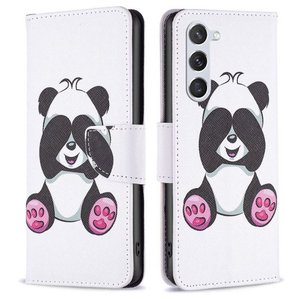 Flipové Pouzdro Na Samsung Galaxy S23 5G Panda