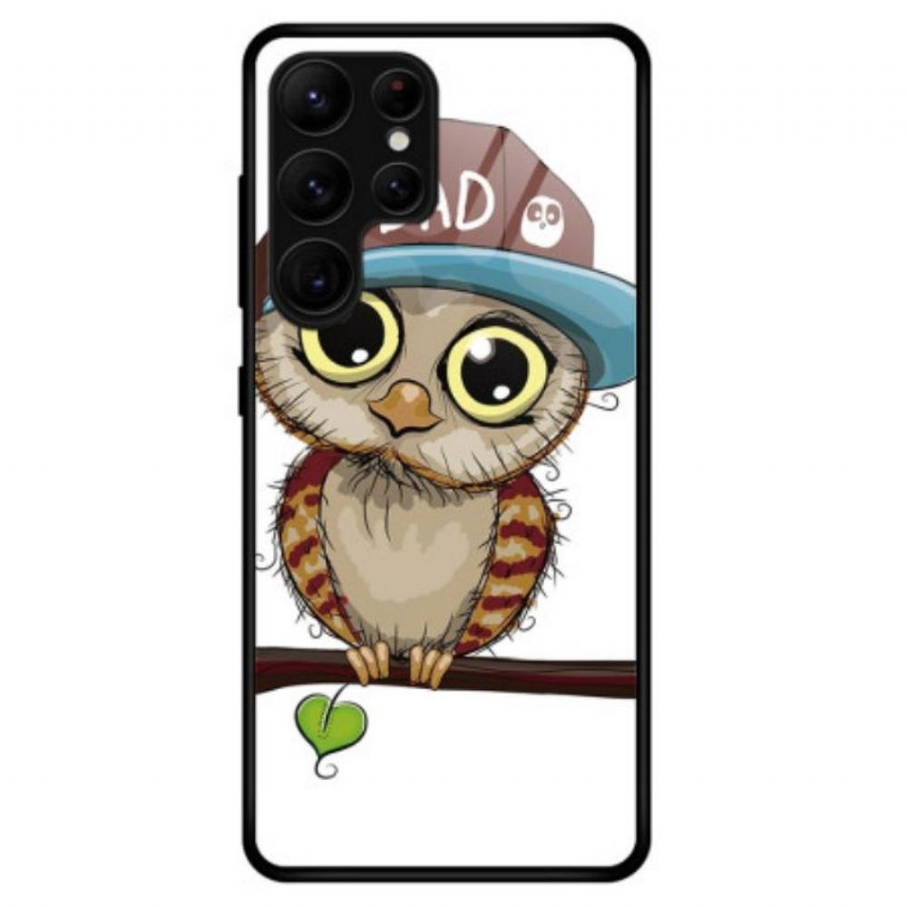 Kryt Na Samsung Galaxy S23 Ultra 5G Bad Owl Tvrzené Sklo