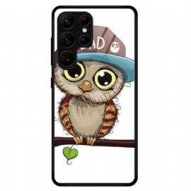 Kryt Na Samsung Galaxy S23 Ultra 5G Bad Owl Tvrzené Sklo