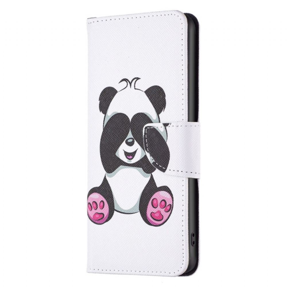 Flipové Pouzdro Na iPhone 14 Pro Max Panda