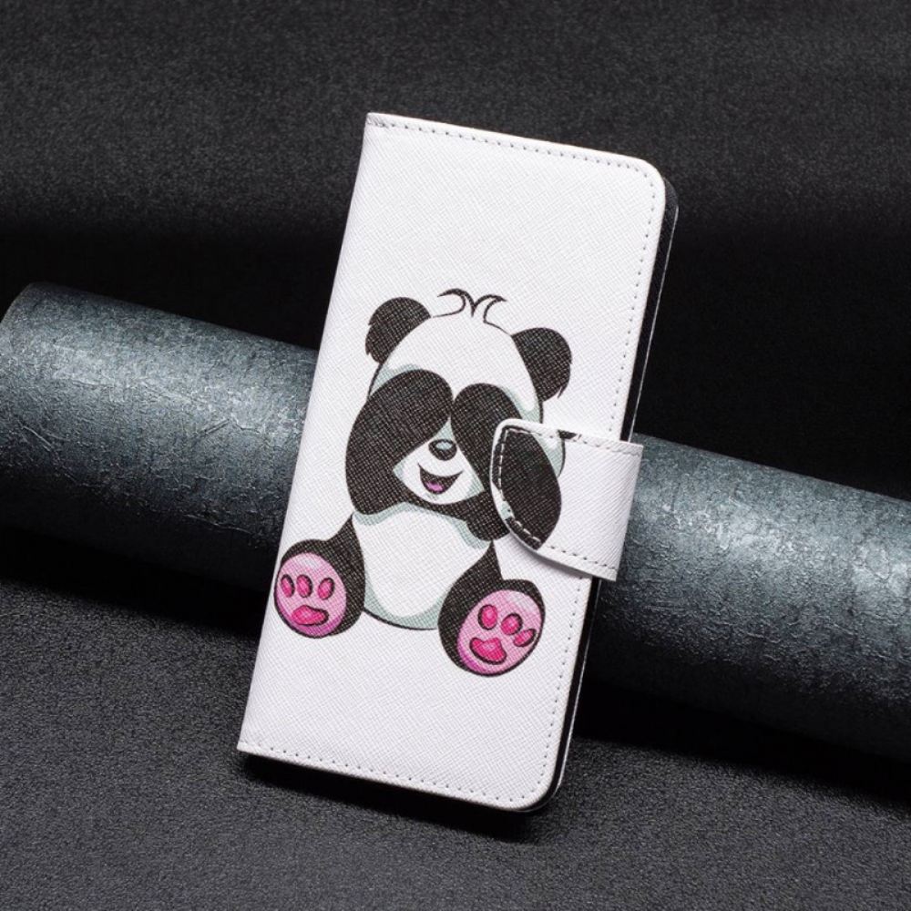 Flipové Pouzdro Na iPhone 14 Pro Max Panda