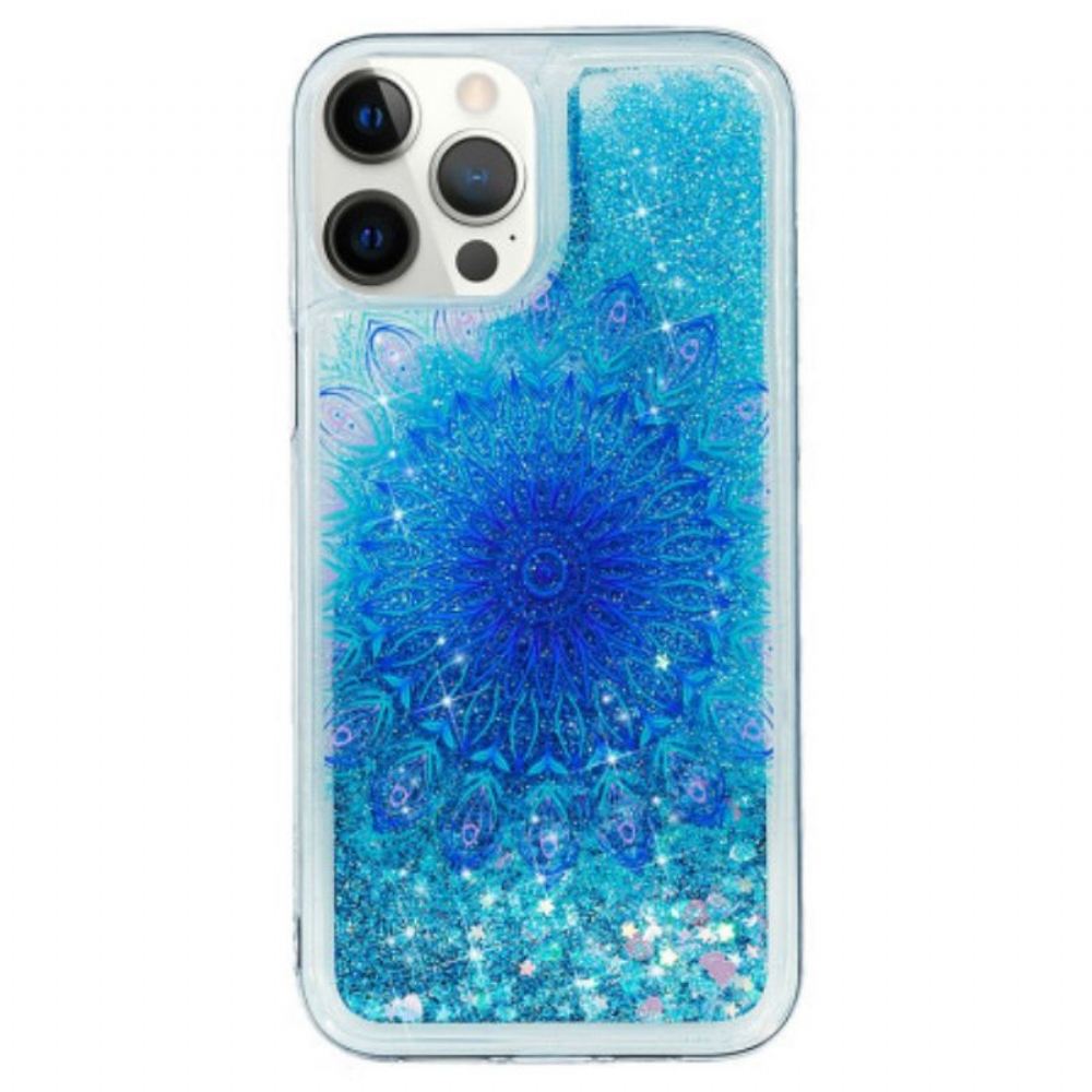 Kryt Na iPhone 15 Pro Mandala Glitter