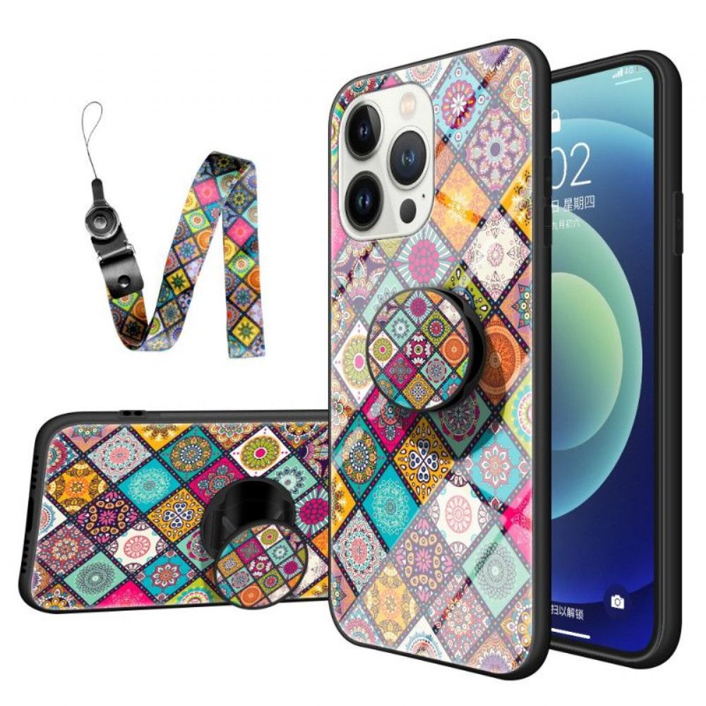 Kryt Na iPhone 15 Pro Patchwork