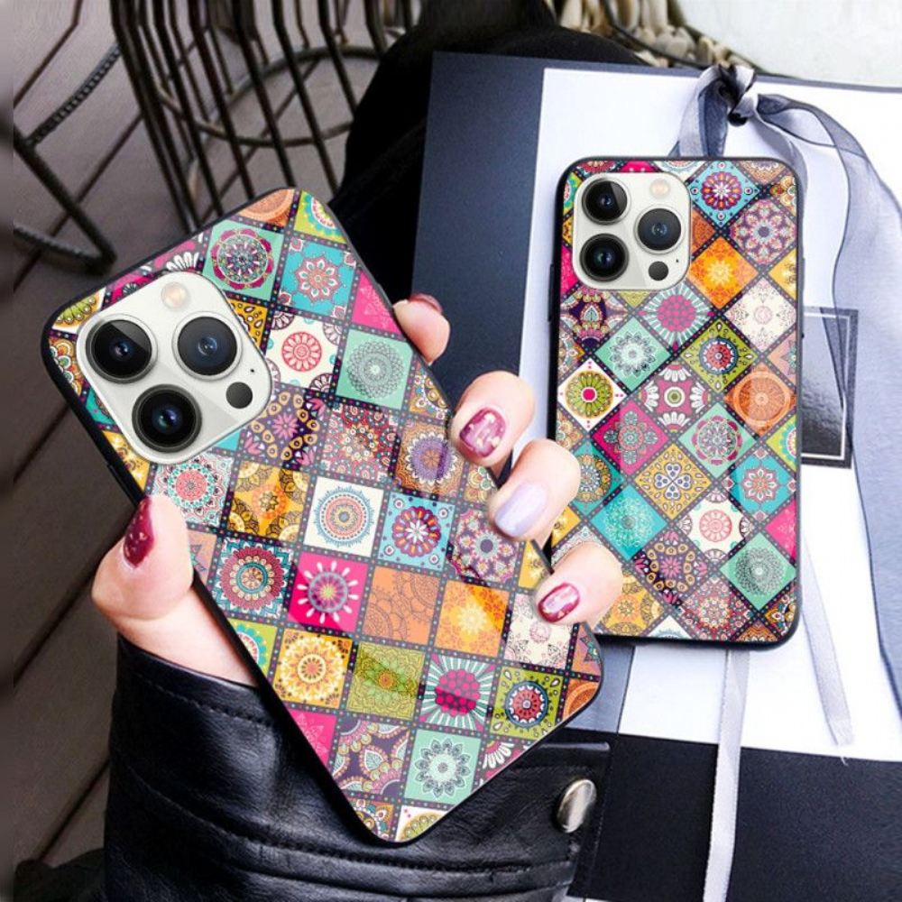 Kryt Na iPhone 15 Pro Patchwork