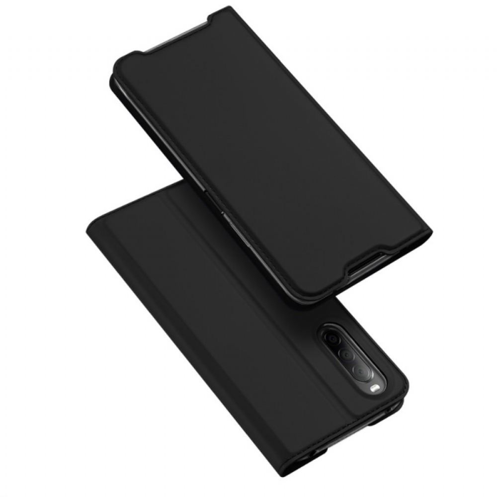 Flipové Pouzdro Na Sony Xperia 10 IV Skin Pro Dux Ducis