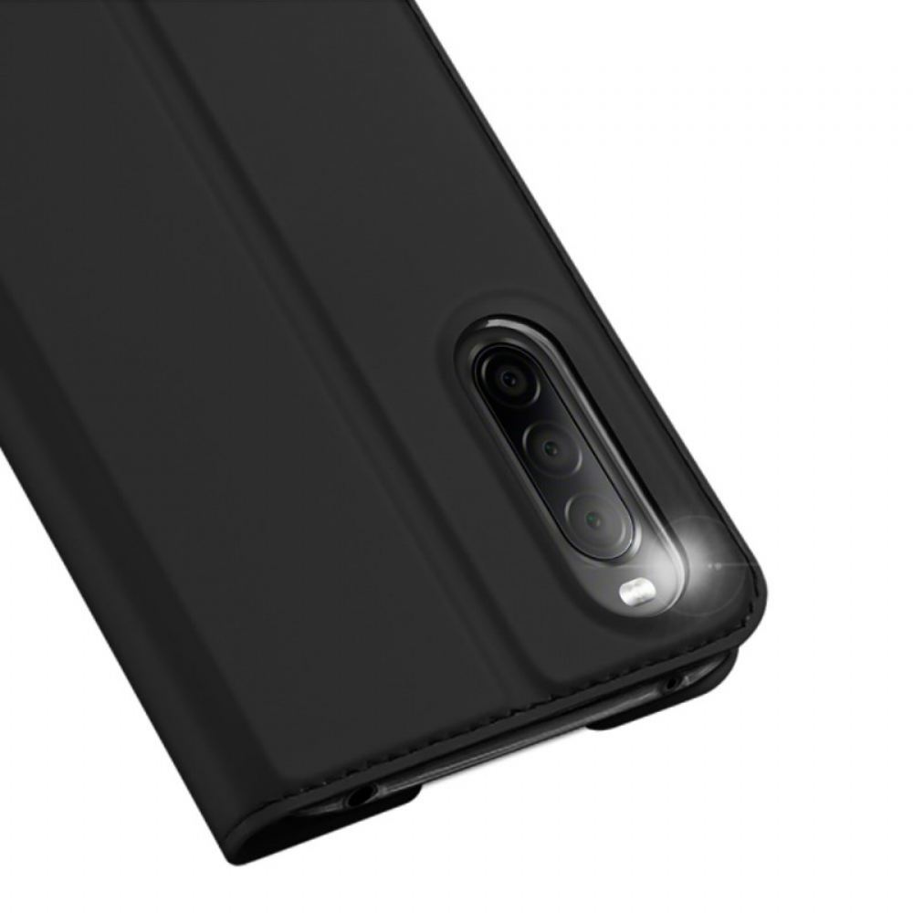 Flipové Pouzdro Na Sony Xperia 10 IV Skin Pro Dux Ducis