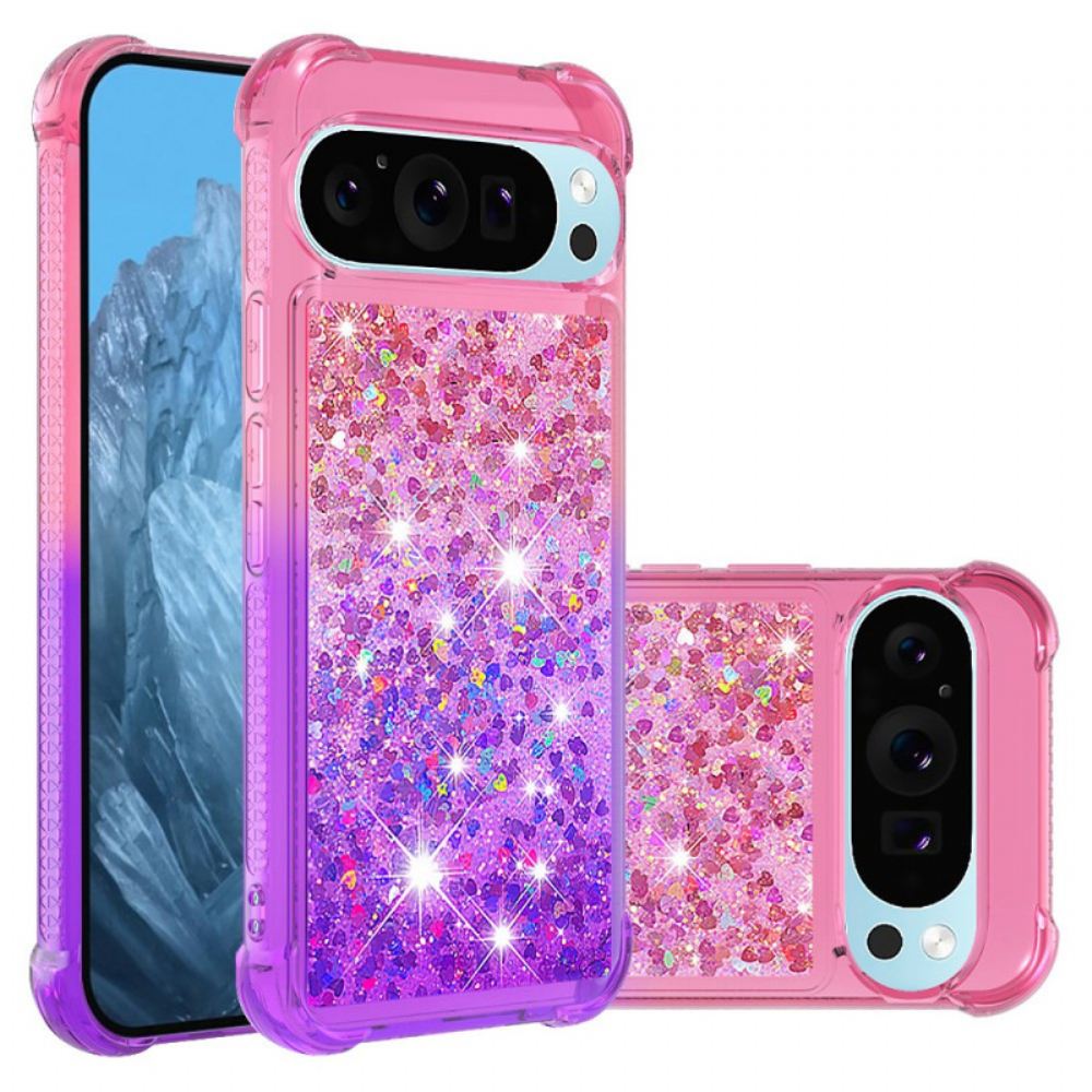 Kryt Google Pixel 9 Pro Kryty Na Mobil Glitter Gradient