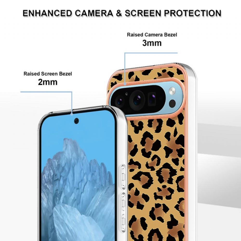 Kryt Na Google Pixel 9 Pro Leopardí Tisk