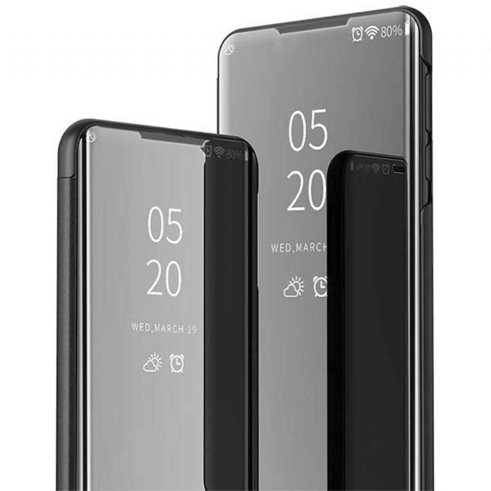 Kryty Na Mobil Na Realme C11 Zrcadlo A Umělá Kůže