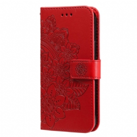 Flipové Pouzdro Na Xiaomi Redmi 10C Na Lana Strappy Mandala