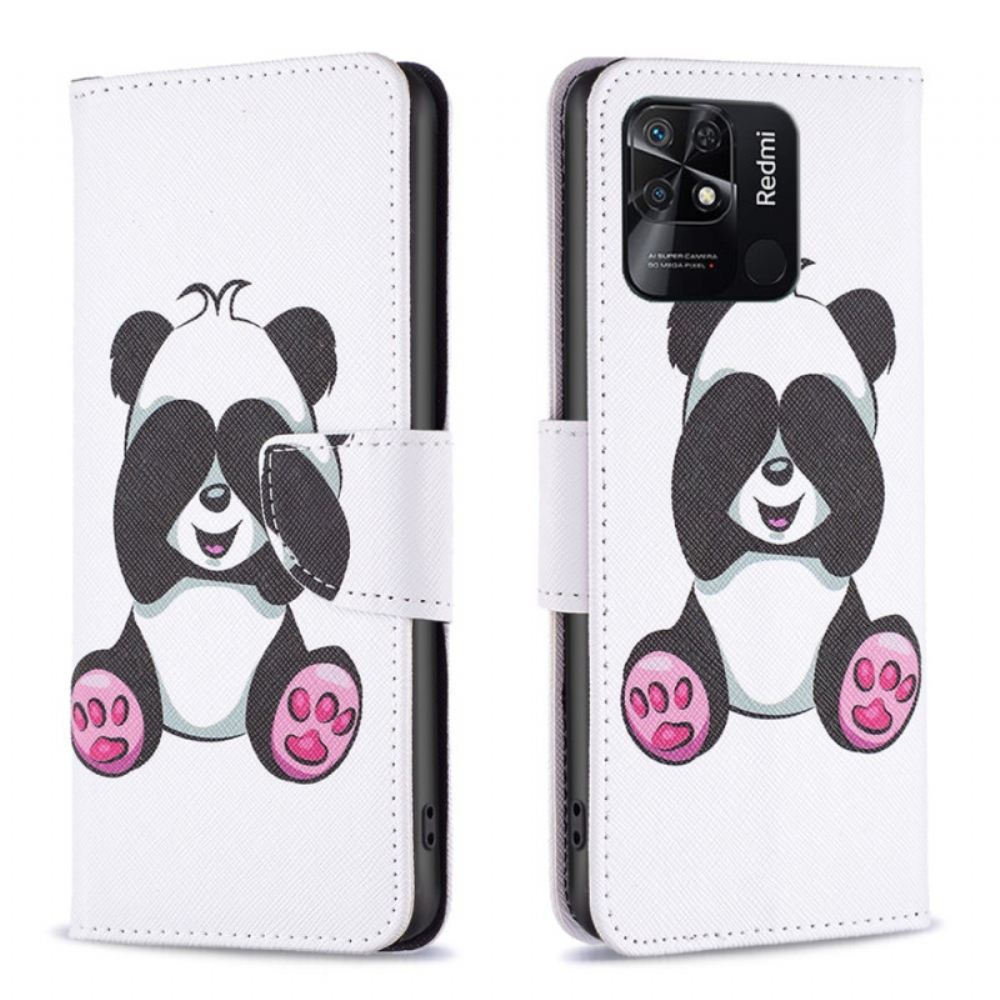 Flipové Pouzdro Na Xiaomi Redmi 10C Panda