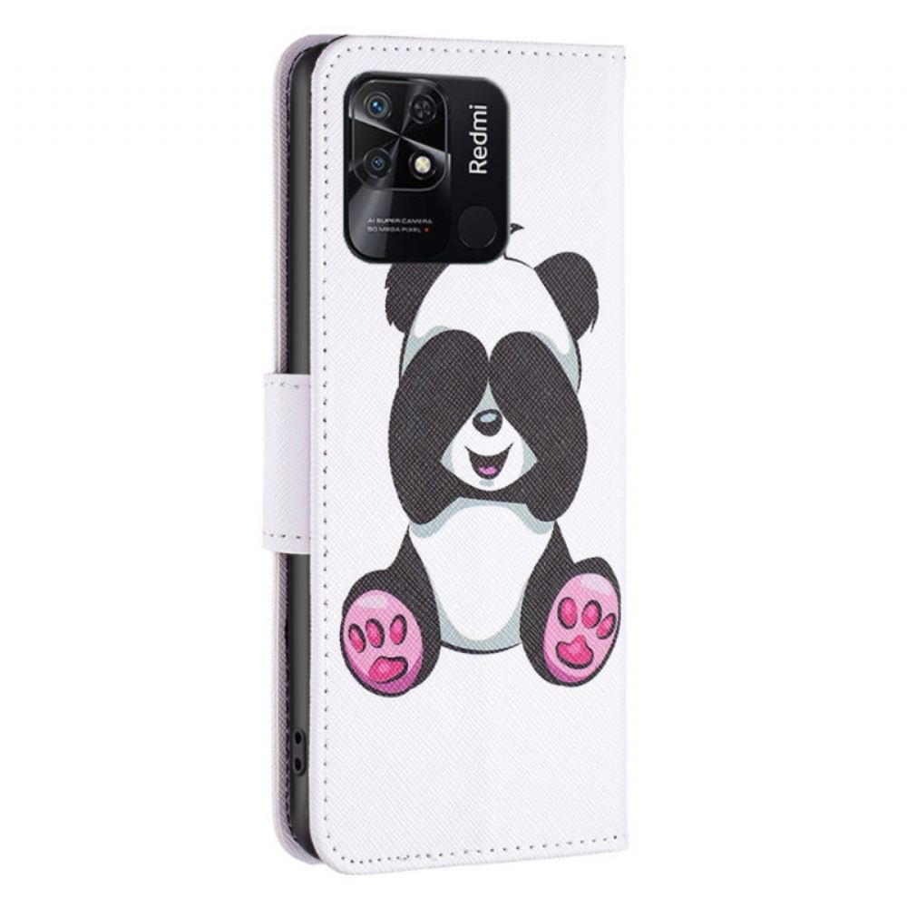 Flipové Pouzdro Na Xiaomi Redmi 10C Panda