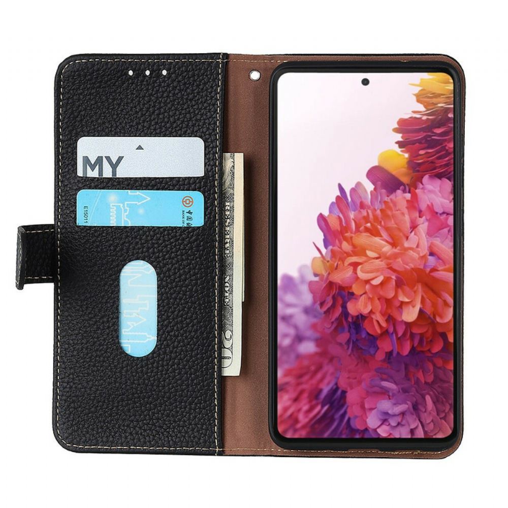 Flipové Pouzdro Na Xiaomi Redmi 9T Kůže Liči Khazneh